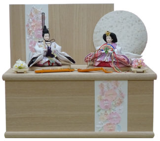 60cmみなみ収納　芥子親王　(刺繍金彩)